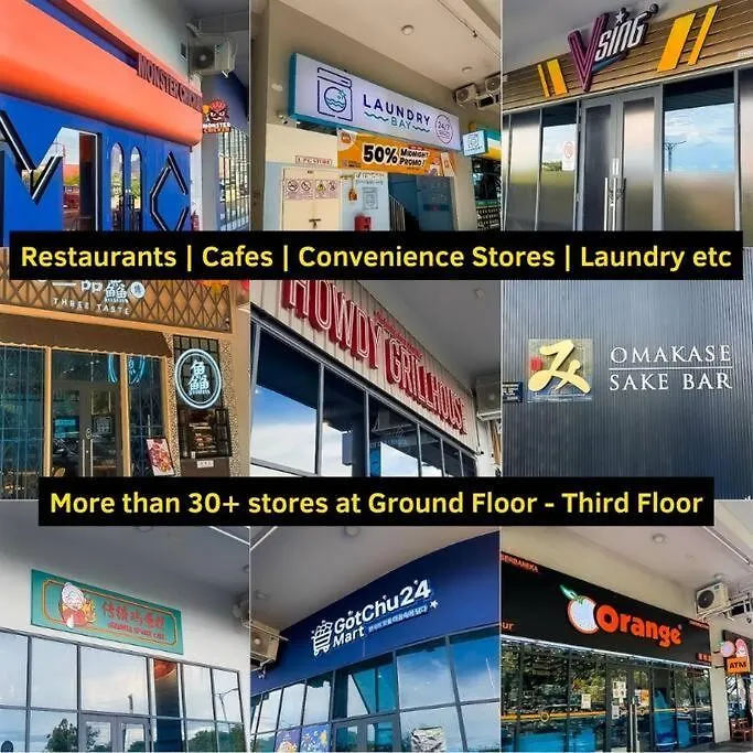 Jq Tower 2-Facing Sea-Bay & City High Floor Kota Kinabalu 0*,  Malezya